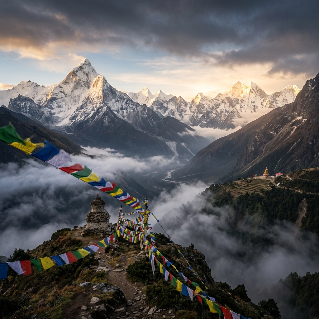 Majestic Himalayan Mountains